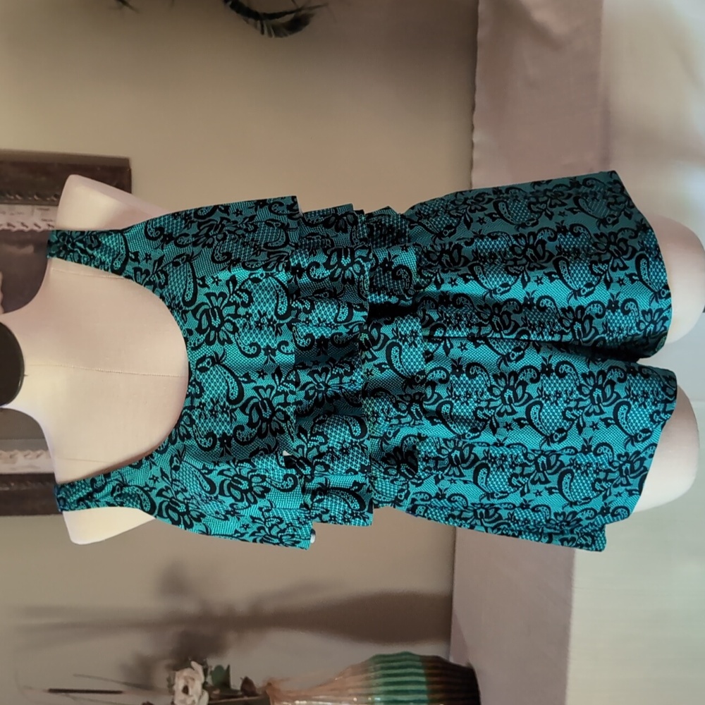 Sz 16 One-piece Layered Swimsuit